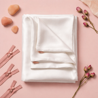 Draped Scarf Silk Pillowcase in Gift Box