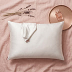 Draped Scarf Silk Pillowcase in Gift Box