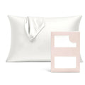 Draped Scarf Silk Pillowcase in Gift Box
